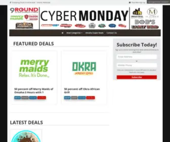 Cybermondayomaha.com(Cyber Monday Omaha) Screenshot