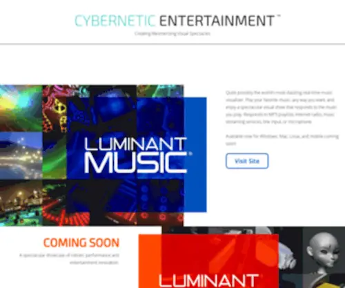 Cyberneticentertainment.com(Cyberneticentertainment) Screenshot