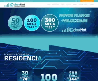 Cybernetprovedor.com(CyberNet Provedor) Screenshot