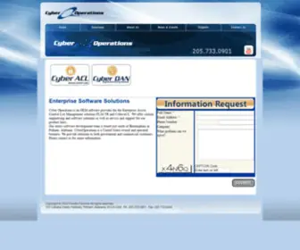 Cyberoperations.com(Cyber Operations) Screenshot