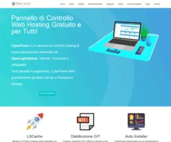 Cyberpanel.it(Openligtspeed) Screenshot