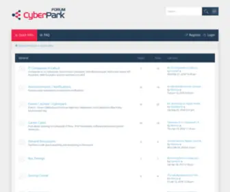 Cyberparkforum.com(cyberparkforum) Screenshot