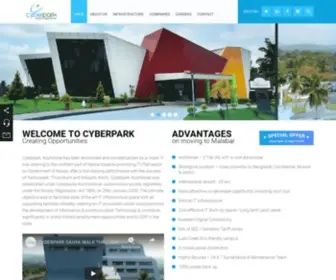 Cyberparkkerala.org(Cyber Park Kerala) Screenshot