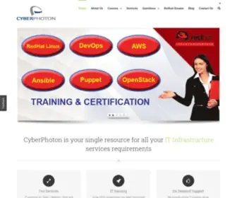 Cyberphoton.com(Redhat authorized training partner) Screenshot