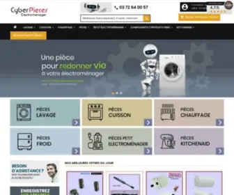 Cyberpieces.com(Cyberpièces) Screenshot