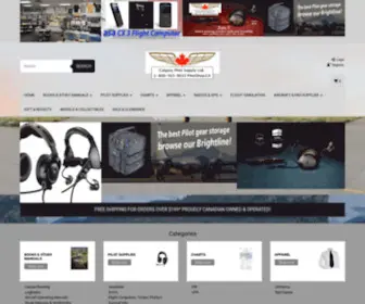 Cyberpilotshop.com(Calgary Pilot Supply Ltd) Screenshot