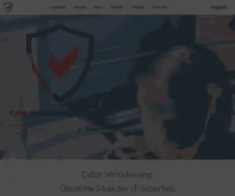 Cyberpolicen.com(Cyber Versicherung) Screenshot