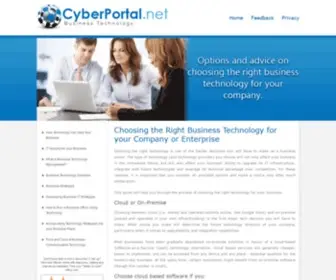 Cyberportal.net(Business Technology for your Company) Screenshot