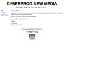 Cyberprog.net(Cyberprog New Media) Screenshot