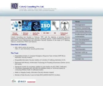 Cyberqindia.com(CyberQ Consulting Pvt) Screenshot