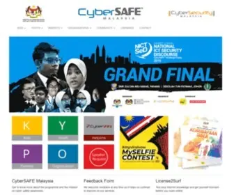 Cybersafe.my(CyberSAFE Malaysia) Screenshot