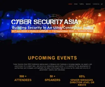 Cybersecurityasia.tech(Cyber Security Asia 2023) Screenshot
