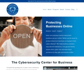 Cybersecuritycenterforbusiness.org(Cybesecurity Center for Business (CCB)) Screenshot