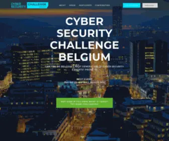 Cybersecuritychallenge.be(Cyber Security Challenge Belgium) Screenshot