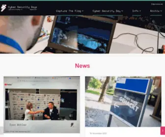 Cybersecuritydays.ch(Cyber Security Days vom 22) Screenshot