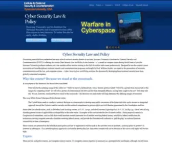 Cybersecuritylaw.us(Cyber Security Law) Screenshot