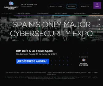 CybersecurityWorld.es(SPAIN'S ONLY MAJOR CYBERSECURITY EXPO) Screenshot