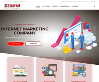 Cyberset.com(Internet Marketing Company) Screenshot