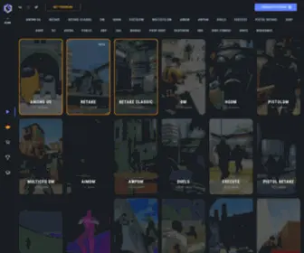 Cybershoke.ru(Play Counter Strike 2 servers on modes) Screenshot