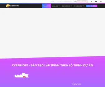 Cybersoft.edu.vn(Trang chủ) Screenshot