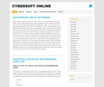 Cybersoftonline.com(CyberSoft) Screenshot