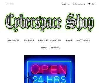 Cyberspace.shop(We sell stuff) Screenshot