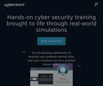 Cyberstart.com(CyberStart) Screenshot