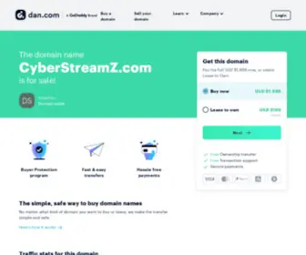 Cyberstreamz.com(Your #1 source for online streaming) Screenshot