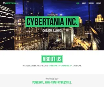 Cybertania.com(Cybertania Inc) Screenshot