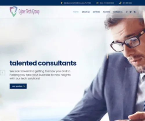 Cybertechgroup.net(Tech Provider) Screenshot