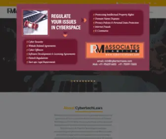 Cybertechlaws.com(RM Associates) Screenshot