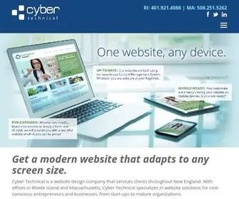 Cybertechnical.com(Website Design & Development in Warwick) Screenshot