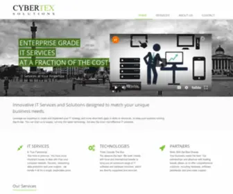 Cybertexsolutions.com(Innovative Enterprise Solutions) Screenshot