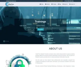 Cybertronns.com(CyberTron Network Solutions) Screenshot