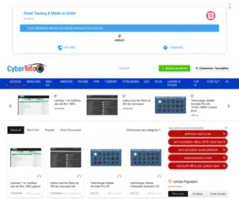 Cybertuto.com(Acceuil) Screenshot