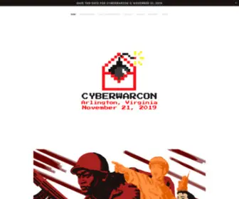 Cyberwarcon.com(CYBERWARCON) Screenshot