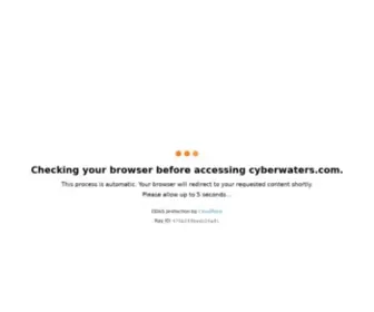 Cyberwaters.com(Your online privacy and vpn experts) Screenshot