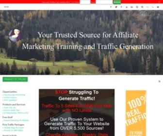 CyberwealthZone.com(Your Trusted Source for Affiliate Marketing Training and Traffic Generation) Screenshot
