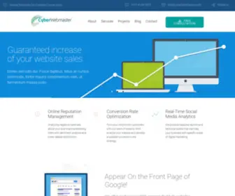 Cyberwebmaster.com(CyberWebmaster) Screenshot