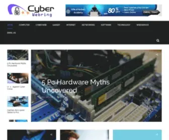 Cyberwebring.com(Web & Teach Service) Screenshot