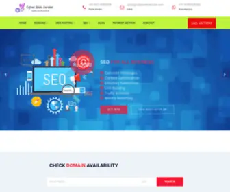 Cyberwebservice.com(Web Hosting Coimbatore) Screenshot