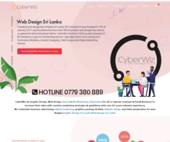 Cyberwiz.lk(Web Design Company) Screenshot