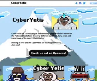 Cyberyetis.info(Cyberyetis info) Screenshot