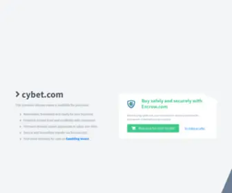 Cybet.com Screenshot