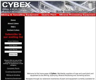 Cybex-Mining.co.uk(Cybex) Screenshot