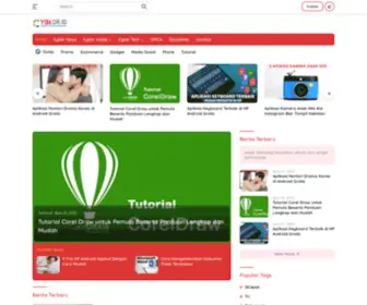 Cybi.or.id(Cyber Inside Indonesia Portal Teknologi Terkini) Screenshot