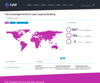 Cybilportal.org(Cybil Portal) Screenshot