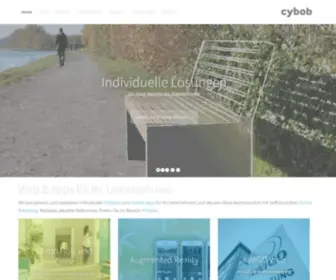 Cybob.com(Webdesign, TYPO3, Apps und SEO aus Osnabrück) Screenshot
