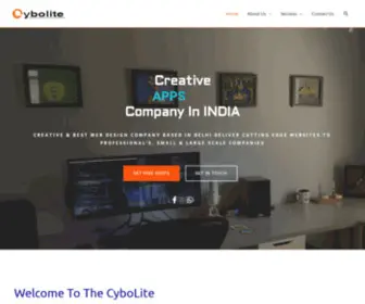 Cybolite.com(Website Design) Screenshot