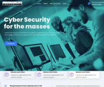 CYBrforce.com(Cyberforce Security) Screenshot
